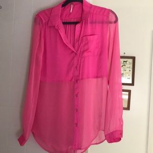 Free People Button Down